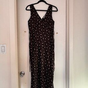 NEW WITH TAG: Women's Floral Mixed-Print Slip Dress: Size Small